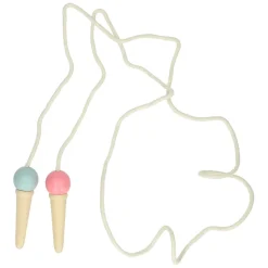 Houten Ijsjes Springtouw, 200cm