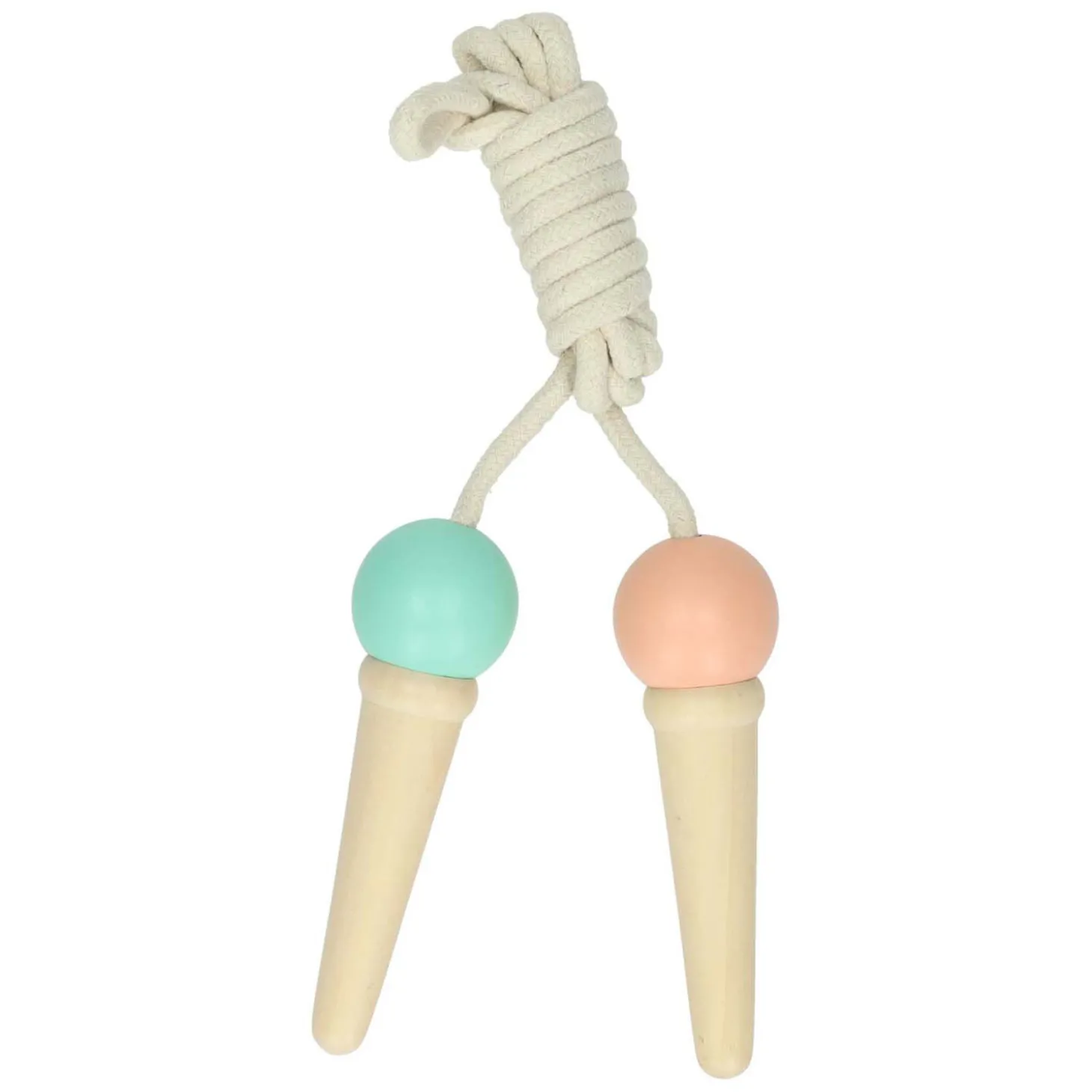 Houten Ijsjes Springtouw, 200cm