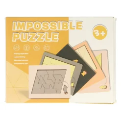 Houten Impossible Denkpuzzel