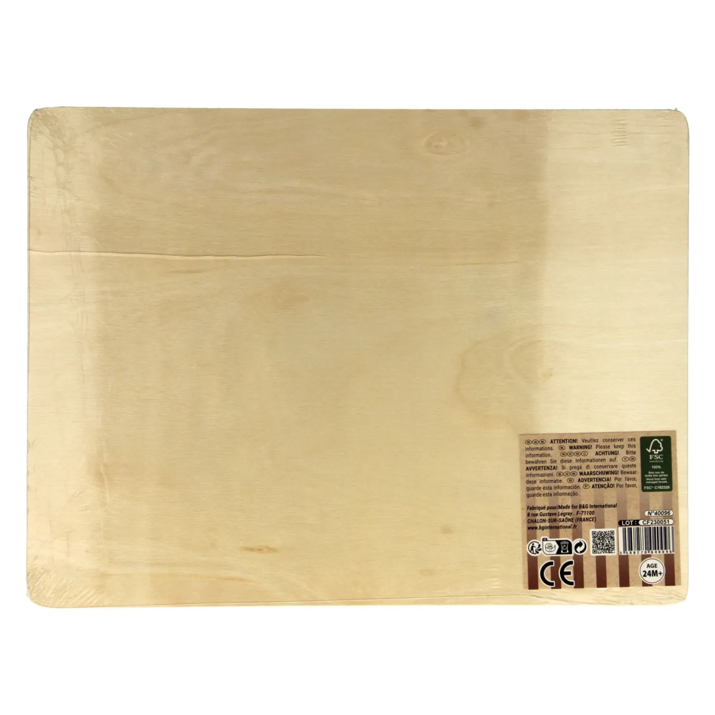 Houten Inlegpuzzel Dieren, 10st.