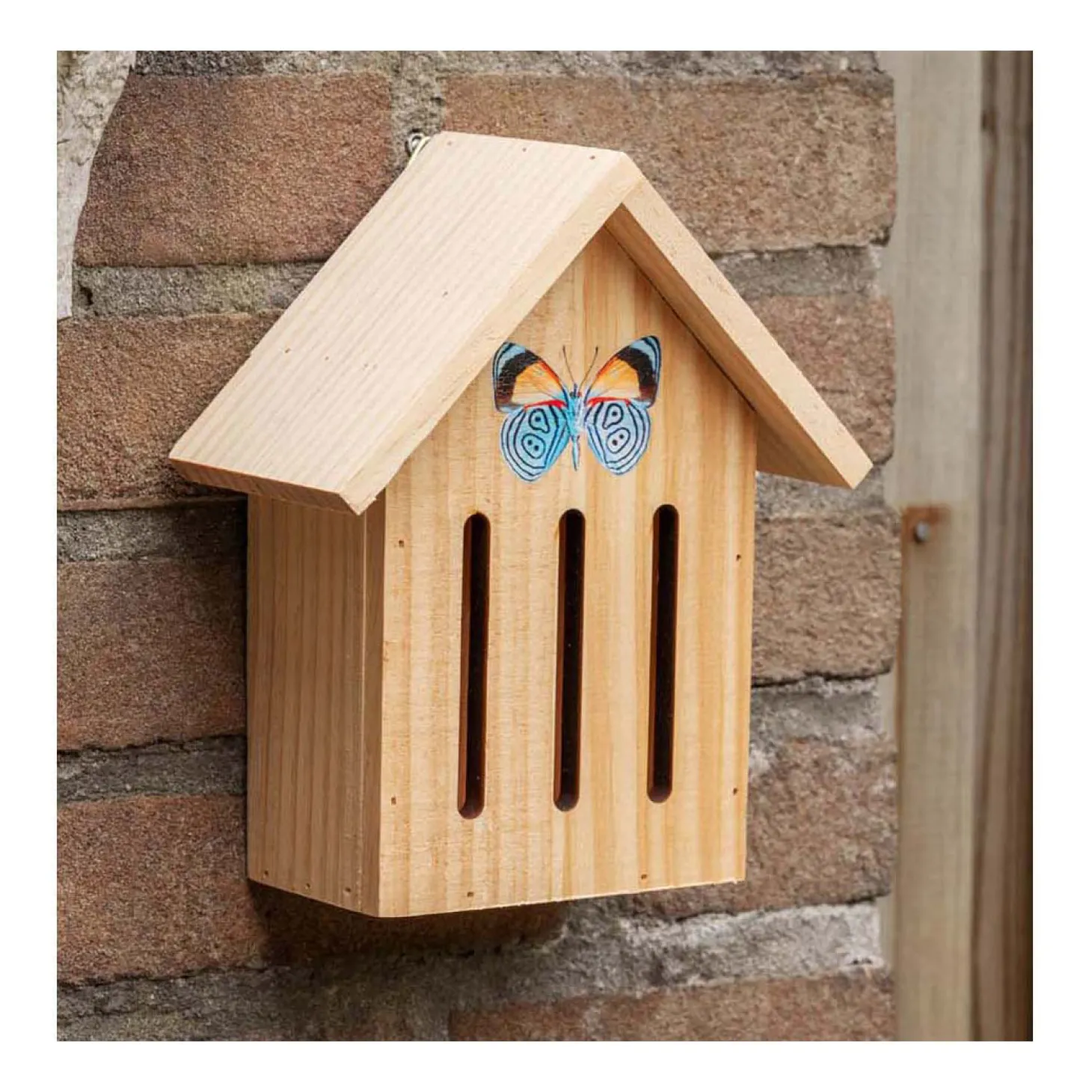 Houten Insectenhotel Vlinders/Bijen
