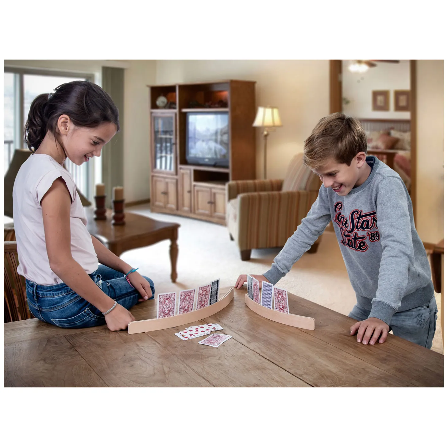 Houten Kaarthouder XL