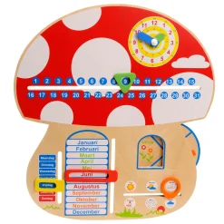 Houten Kalender met Jaargetijden