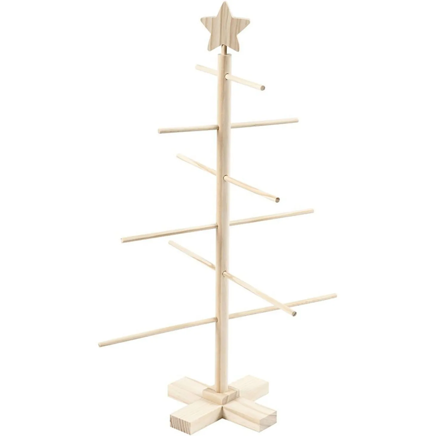 Houten Kinder Kerstboom, 60cm