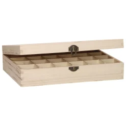 Houten Kist met 24 Vakken