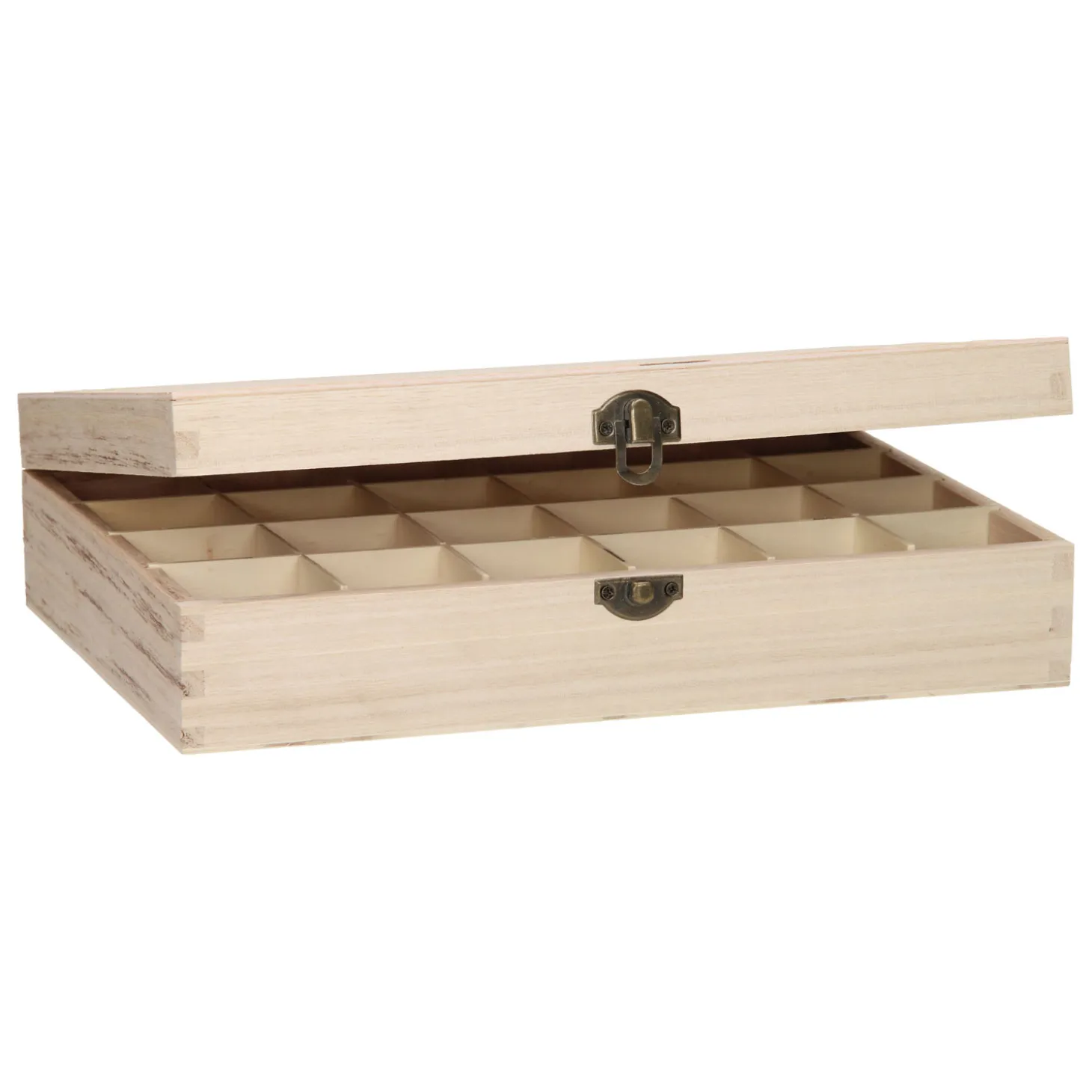 Houten Kist met 24 Vakken