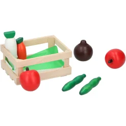 Houten Kistje met Groenten