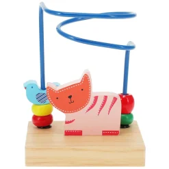 Houten Kralen Doolhof - Kat