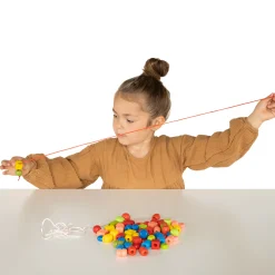 Houten Kralenset, 72st.