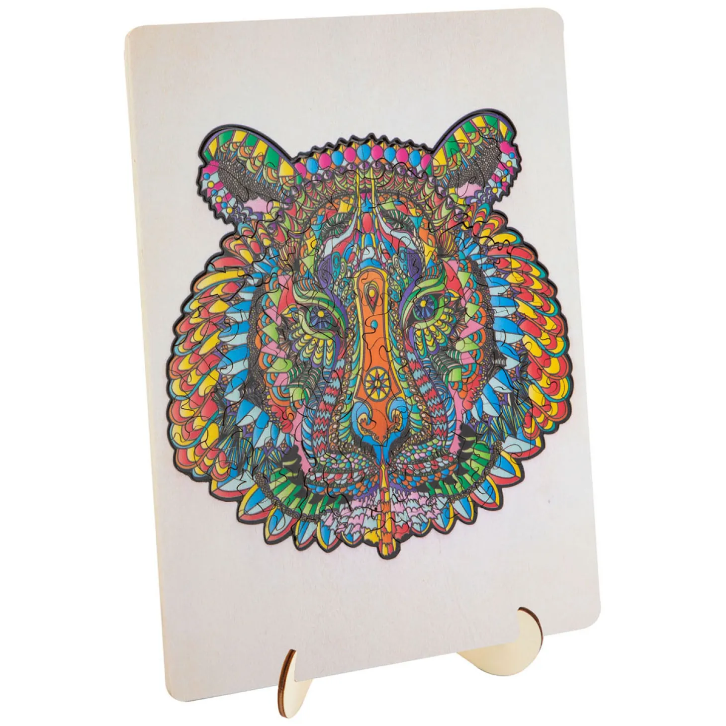 Houten Legpuzzel Tijger 130st.