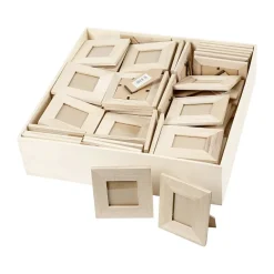 Houten Lijsten in 2 Maten, 80st.