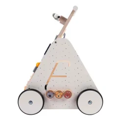 Houten Loopwagen Jack & Jacky