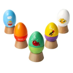 Houten Muziek Eieren