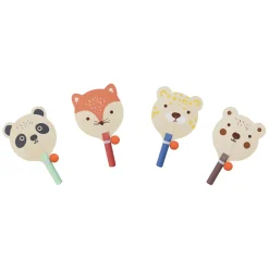 Houten Paddle Bal Dier