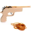 Houten Pistool met Elastiek