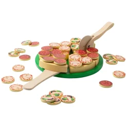 Houten Pizza Party Speelset - 36dlg.