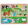 Houten Puzzel met Geluiden - Old MacDonald's Boerderij