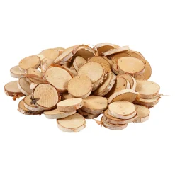 Houten Schijven met Gat, 500 gram