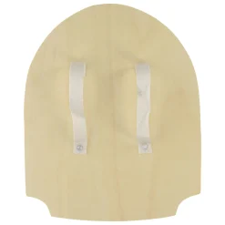 Houten Schild Leeuw met Stoffen Handvat