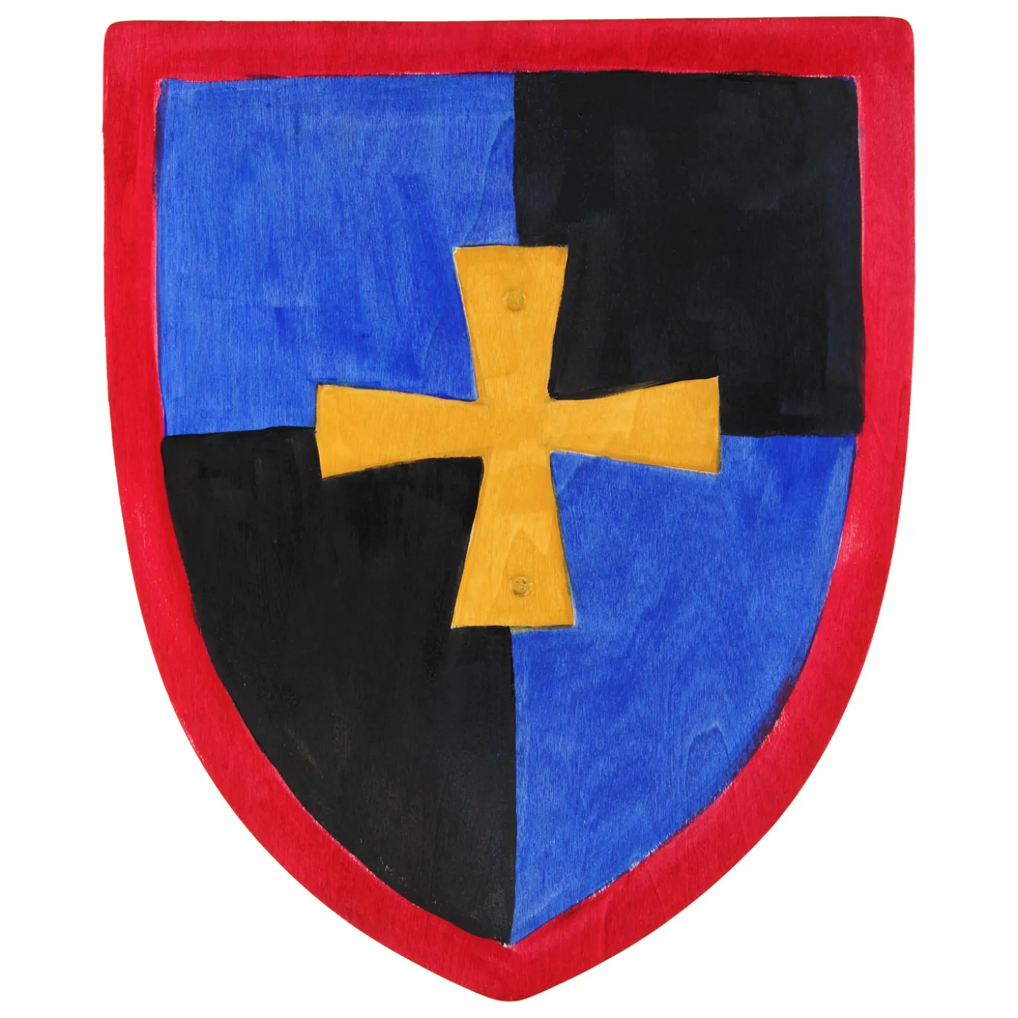 Houten Schild met Handvat