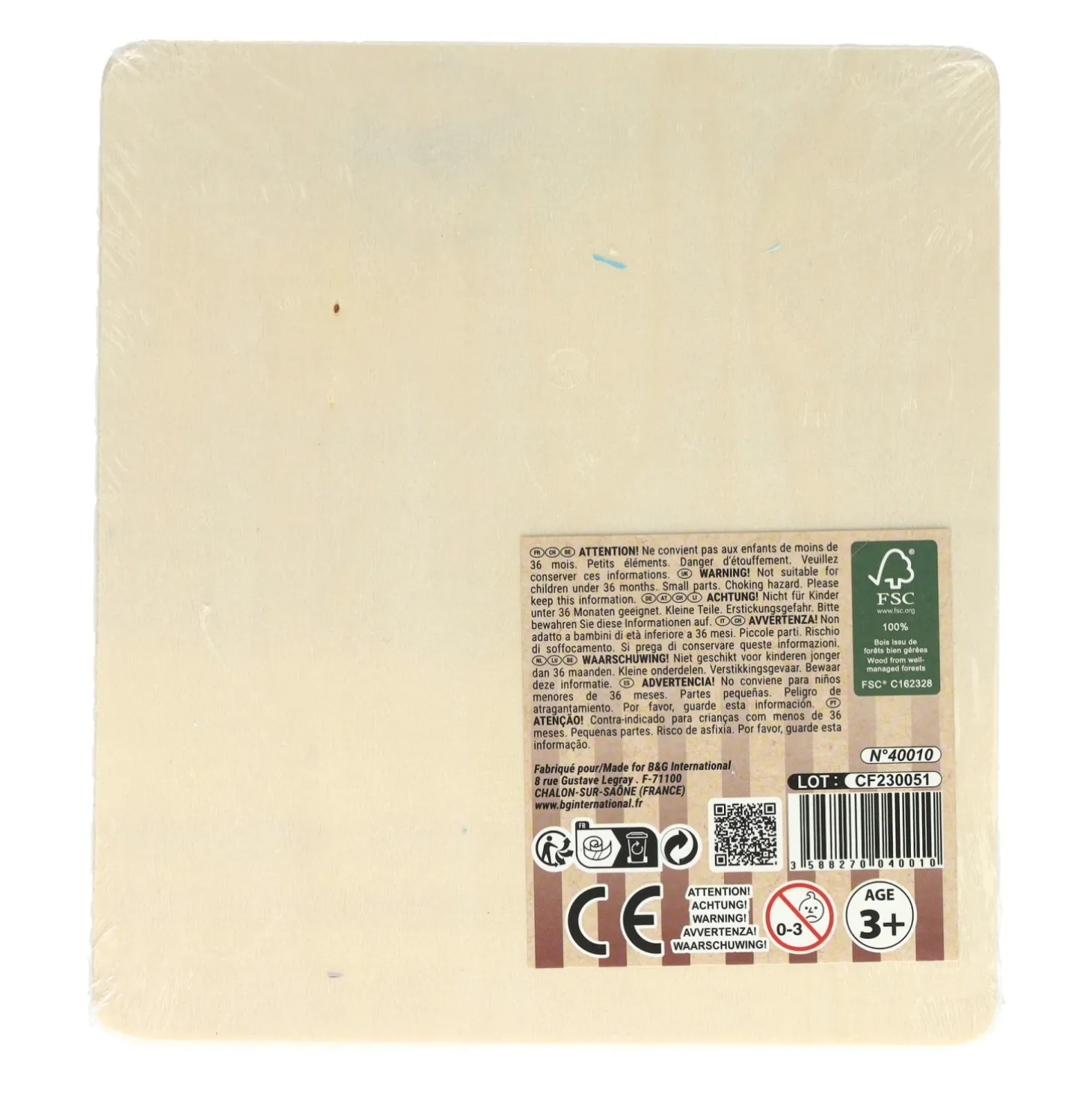 Houten Schuifpuzzel Dino, 15st.