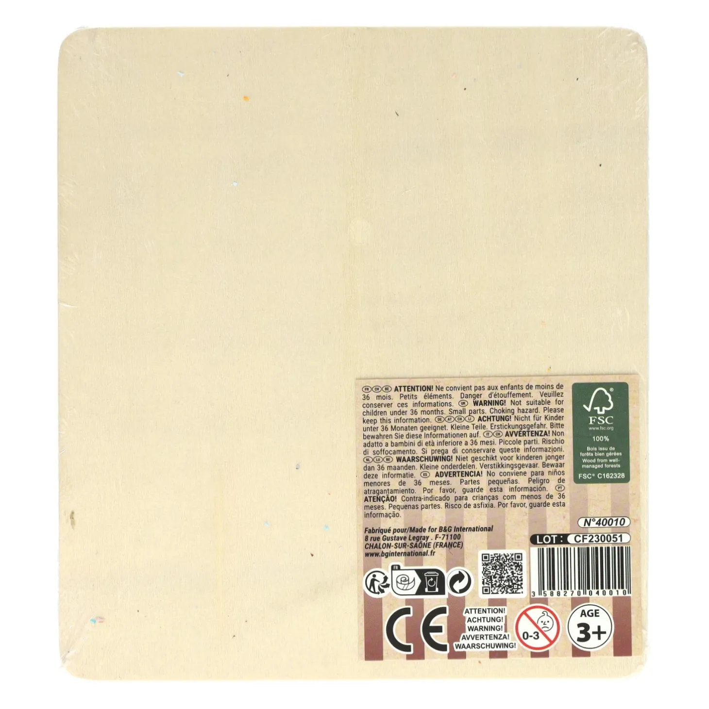 Houten Schuifpuzzel Wilde Dieren, 15st.