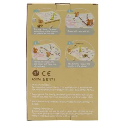 Houten Slangen en Ladders Spel