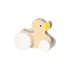 Houten Speelfiguur - Eend op Wielen