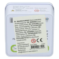 Houten Spelletje in Blikje - Tollen, 4st