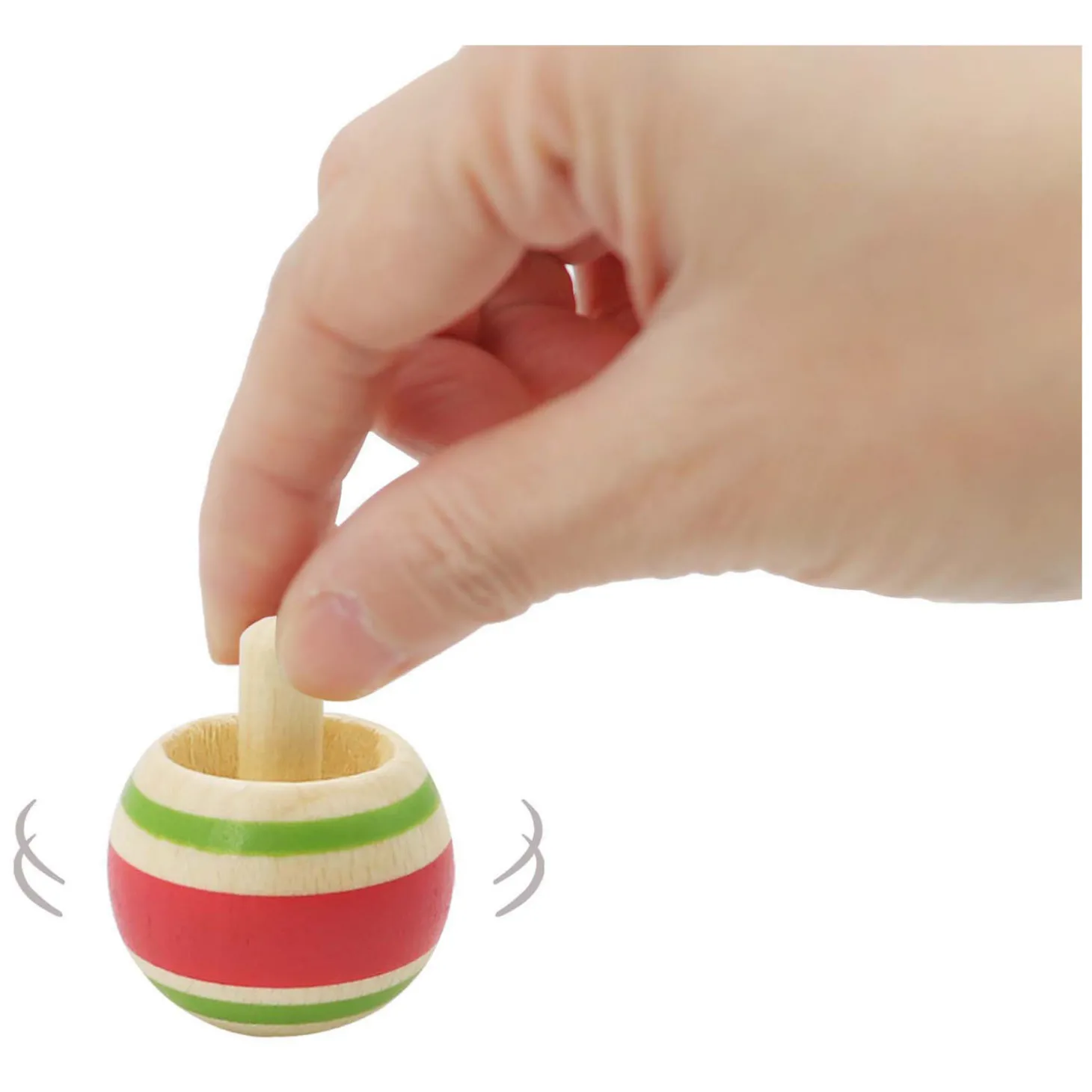 Houten Spinnende Tol