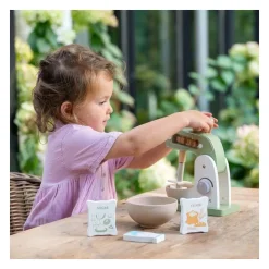 Houten Super Mixer Set, 14dlg