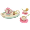 Houten Theeservies Speelset, 10dlg.