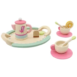 Houten Theeservies Speelset, 10dlg.