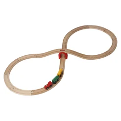 Houten Trein Set, 20dlg.