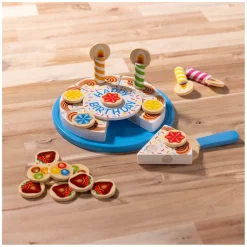 Houten Verjaardagstaart - 34dlg.