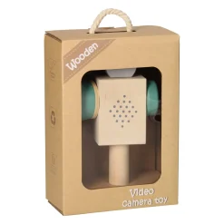 Houten Videocamera - Blauw