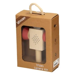 Houten Videocamera - Rood