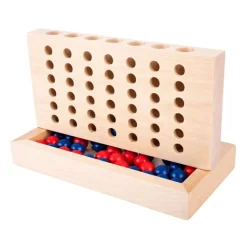 Houten Vier op een Rij-spel