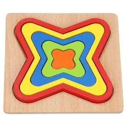 Houten Vormenpuzzel - Vlindervorm