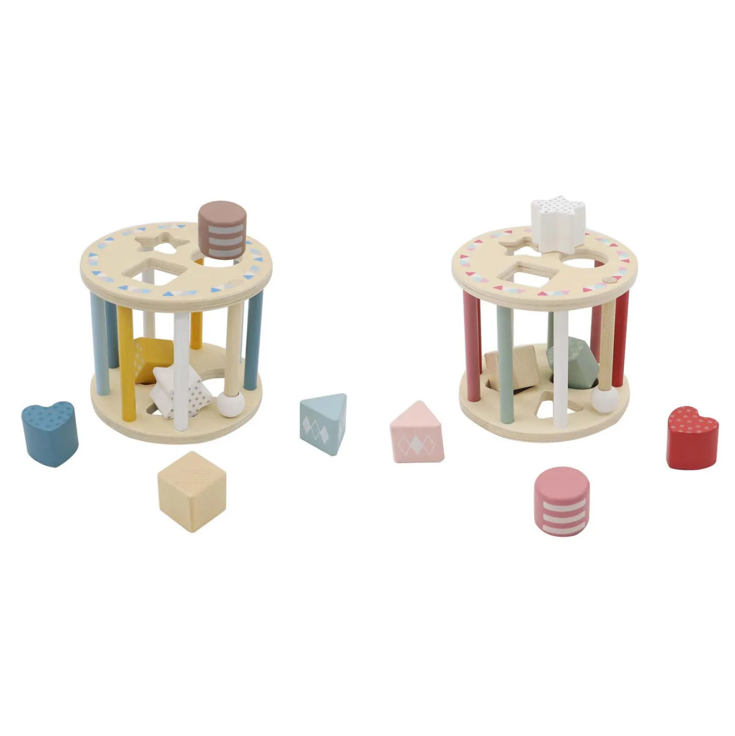 Houten Vormenstoof Rollend