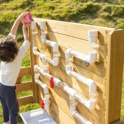 Houten Water Speelmuur 2-zijdig
