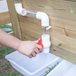 Houten Water Speelmuur 2-zijdig