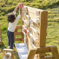 Houten Water Speelmuur 2-zijdig