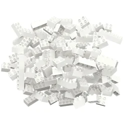 Hubelino Bouwstenen Wit - 120dlg.