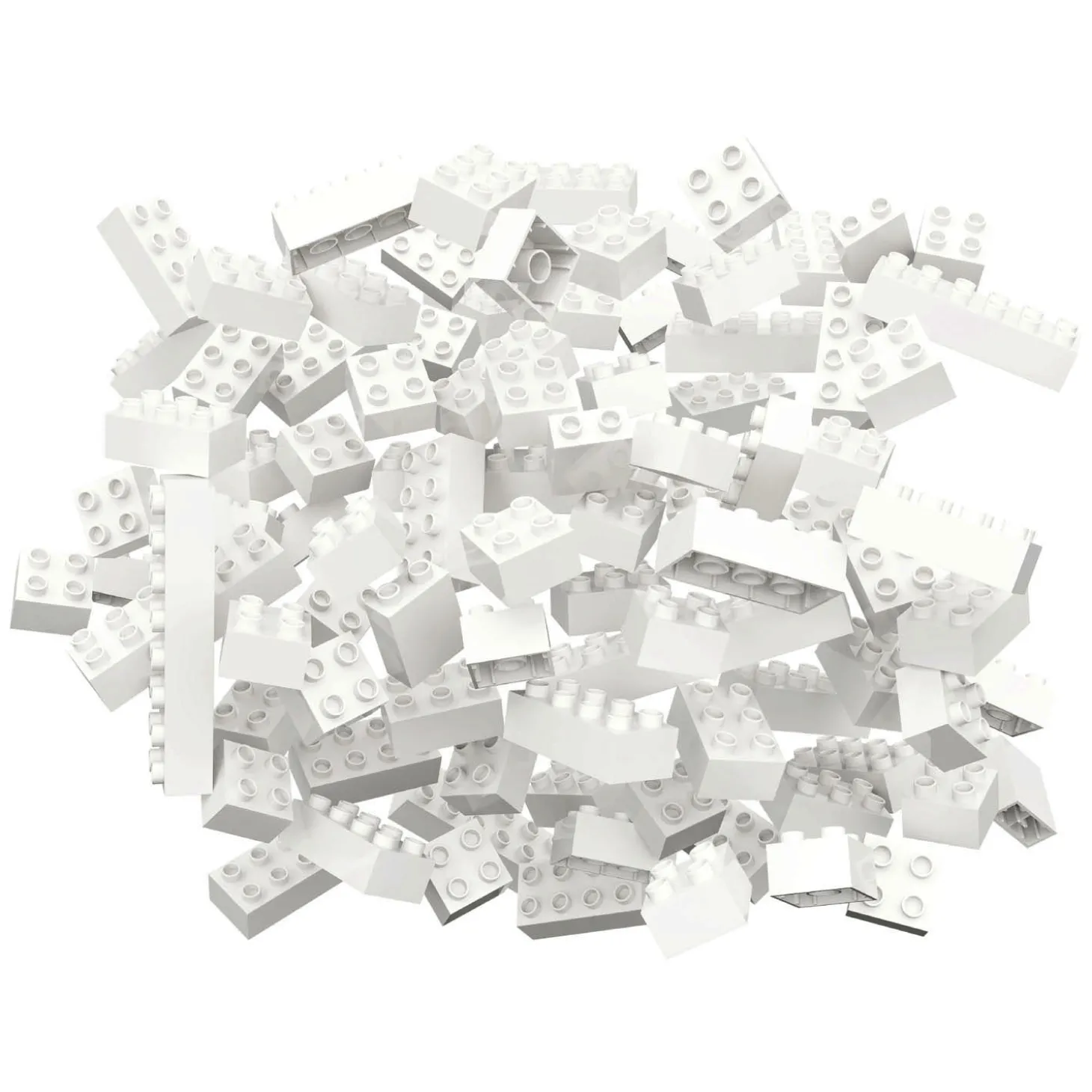 Hubelino Bouwstenen Wit - 120dlg.