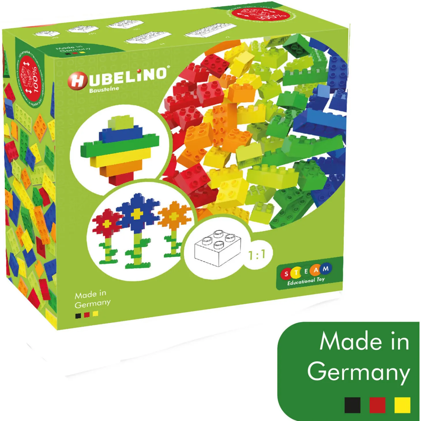 Hubelino Bouwstenenset - 120dlg.