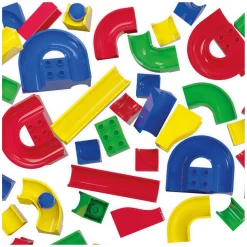 Hubelino Knikkerbaan KIGA Scholenset Baanelementen, 156dlg