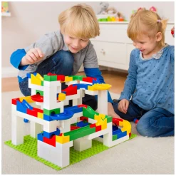 Hubelino Knikkerbaan KIGA Scholenset Bouwdoos, 352dlg