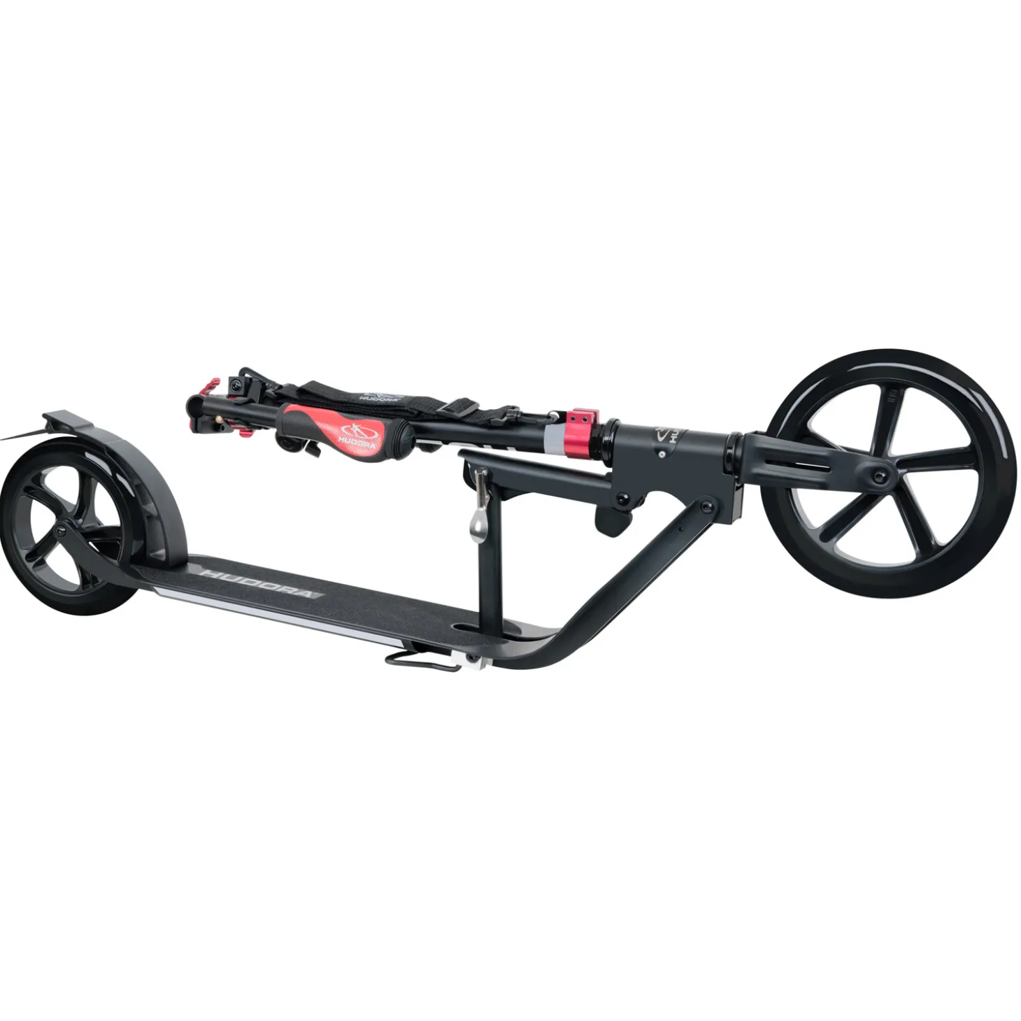 HUDORA Big Wheel Style 230 Step - Zwart