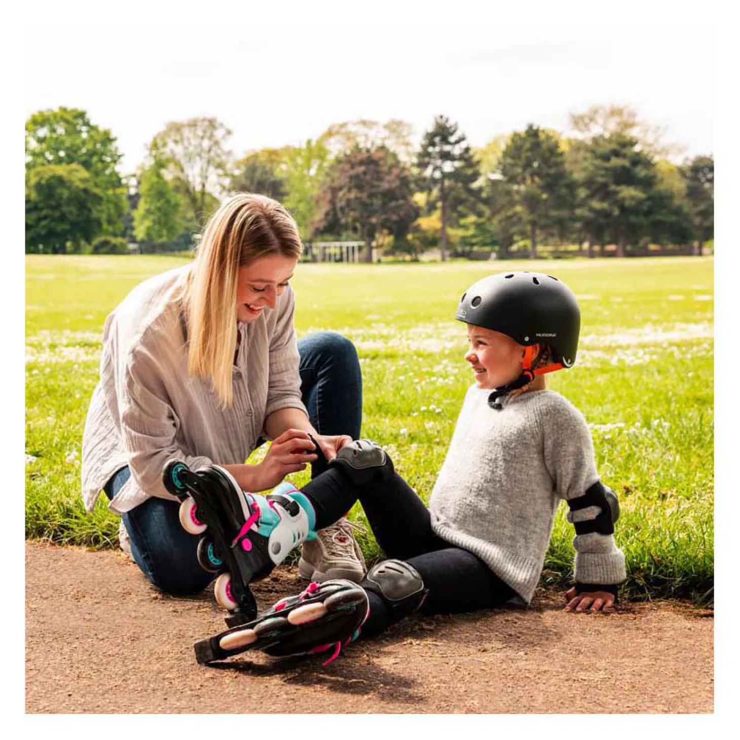 HUDORA Inline Skeelers Basic Mint, Maat 30-33